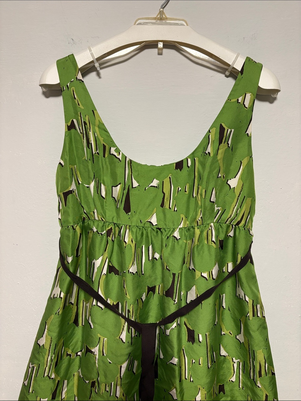 MICHAEL Michael Kors Print Dress Size 14P - 100% Silk - Picture 4 of 10